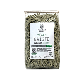 Badem Sütlü Ispanaklı Vegan Erişte