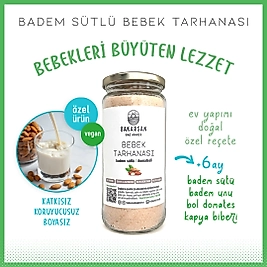 Badem Sütlü Domatesli Bebek Tarhanası