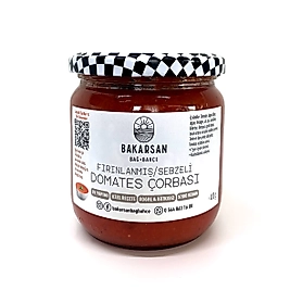 Fırınlanmış Sebzeli Domates Çorbası