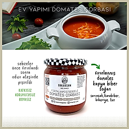 Fırınlanmış Sebzeli Domates Çorbası