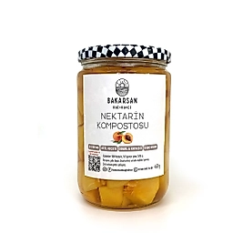 Nektarin Kompostosu Dilimlenmiş