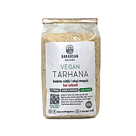 Badem Sütlü Ekşi Mayalı Vegan Tarhana