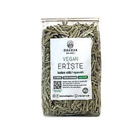 Badem Sütlü Ispanaklı Vegan Erişte